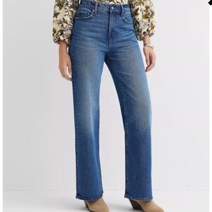 LOFT Women's Flare Jeans in Classic Blue